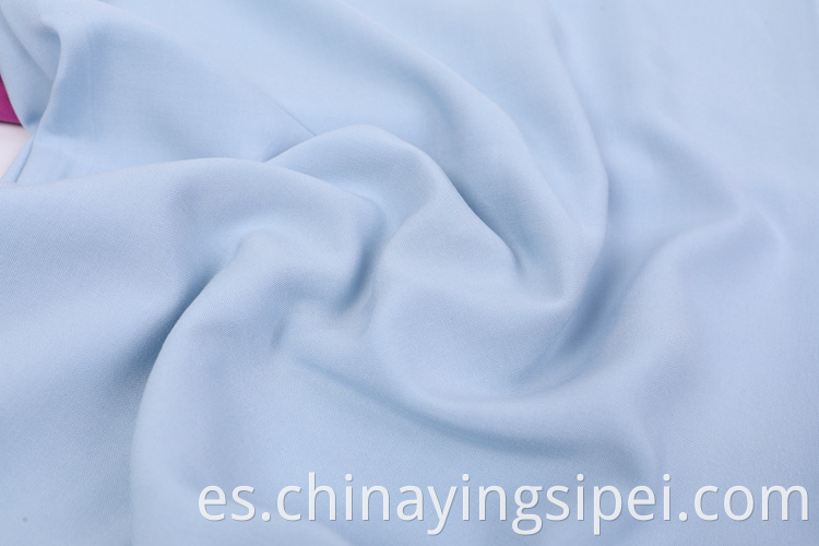 Made in China Plain Woven Impresión de la tela Challis Rayon para camisas